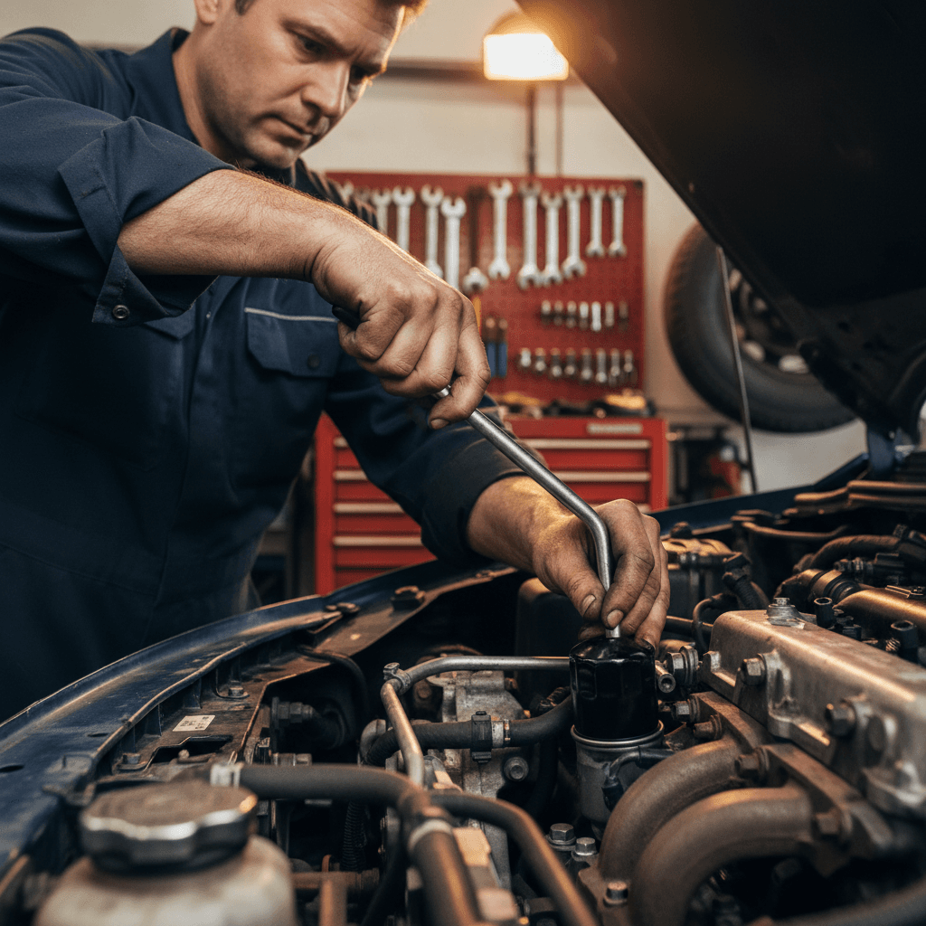 Routine vehicle maintenance