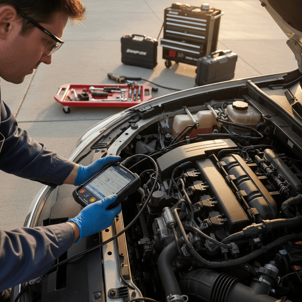Vehicle diagnostic service